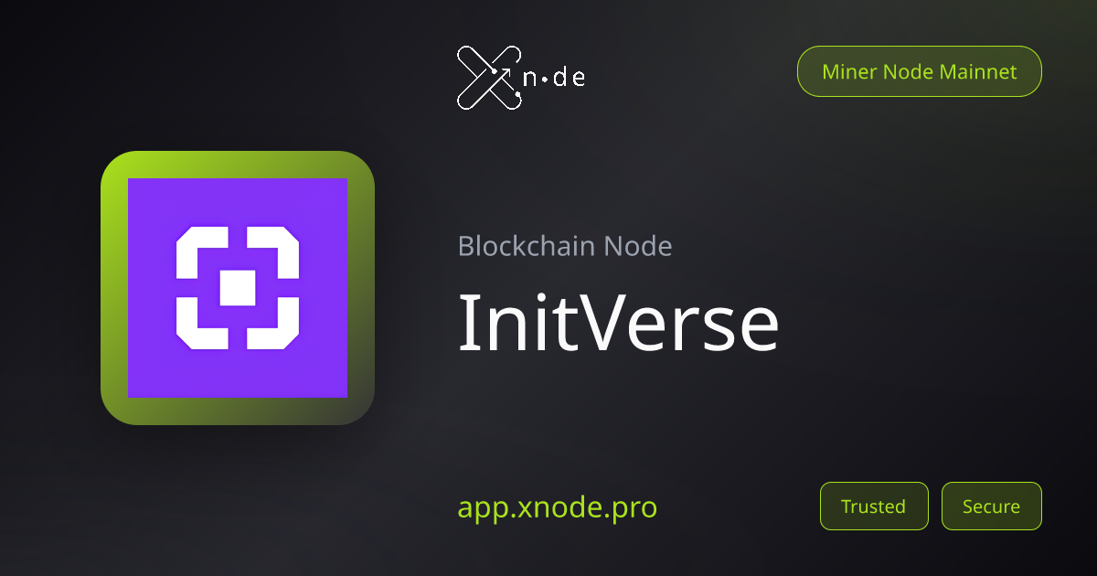 InitVerse Node | xNode | xNode